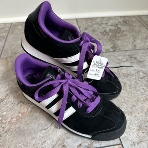 Adidas purple samoas